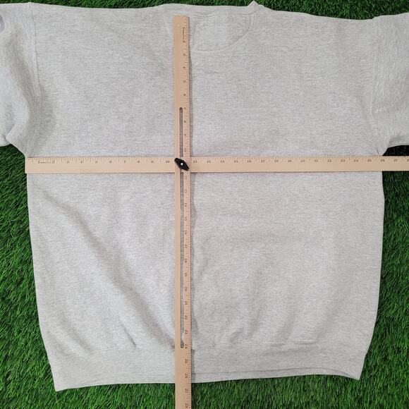 Vintage 1998 Santee Steven-Blues Sweatshirt Womens XL 26x27 Baggy Gray - Picture 4 of 14